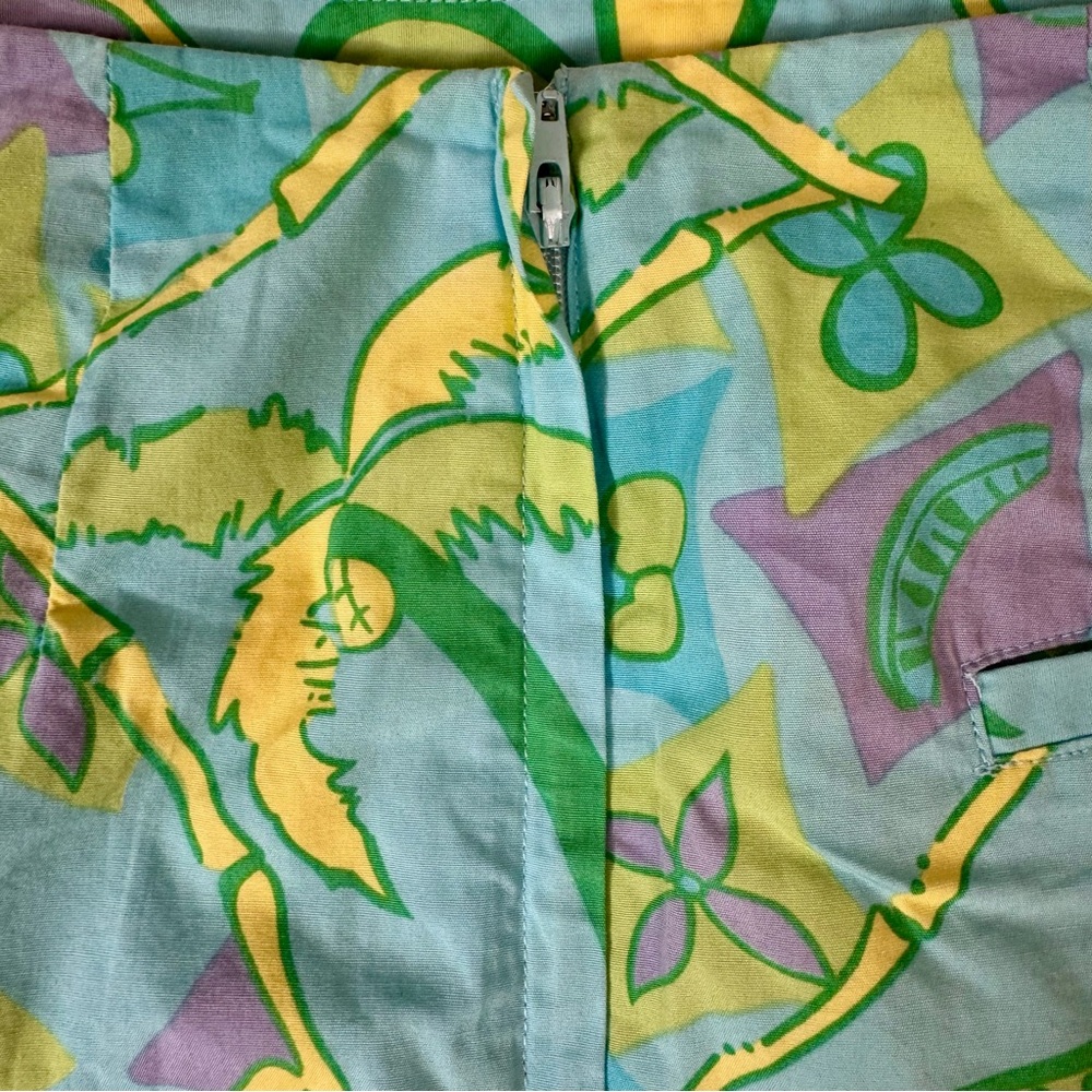 Lilly Pulitzer Mini‎ Skirt Women’s Size 2 Fruit Pineapple Cherry’s - Picture 10 of 13